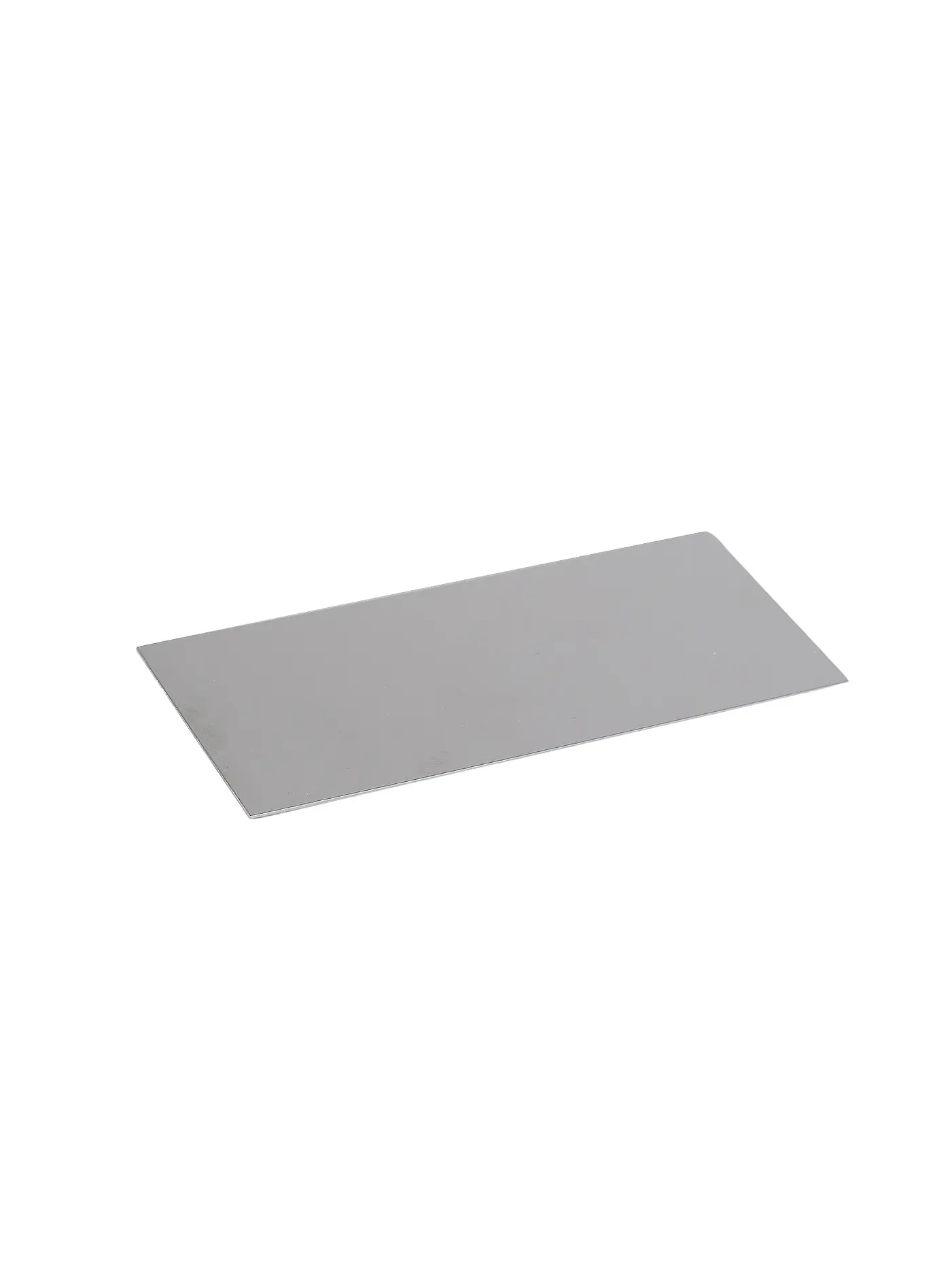 GIGASPORT | Wachsabziehklinge Metall 150x60mm | 